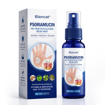 Mepilo® PsoriaMucin No-Rub Itch & Flake Relief Mist