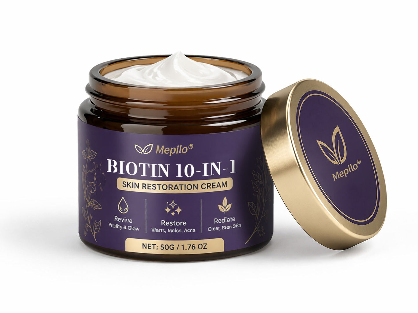 ✨Mepilo® Biotin 10-in-1 Skin Restoration Cream 🍀