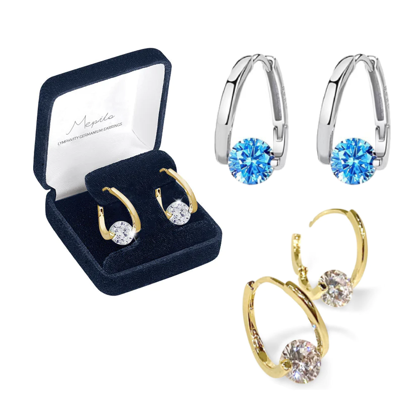 🔥LAST DAY SALE-80% OFF)Histone Lymphatic MagneTherapy Germanium Earrings