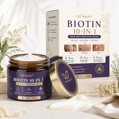 ✨Mepilo® Biotin 10-in-1 Skin Restoration Cream 🍀