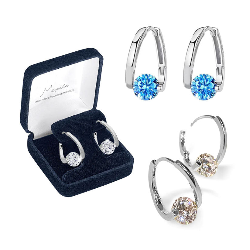 2PAIRS❤️SILVER+BLUE