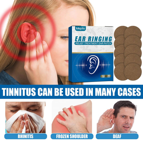 Mepilo™ Tinnitus Patches | Naturally Relieve Ringing & Buzzing in Ears, Repair Inner Ear Hair Cells in 30 Days