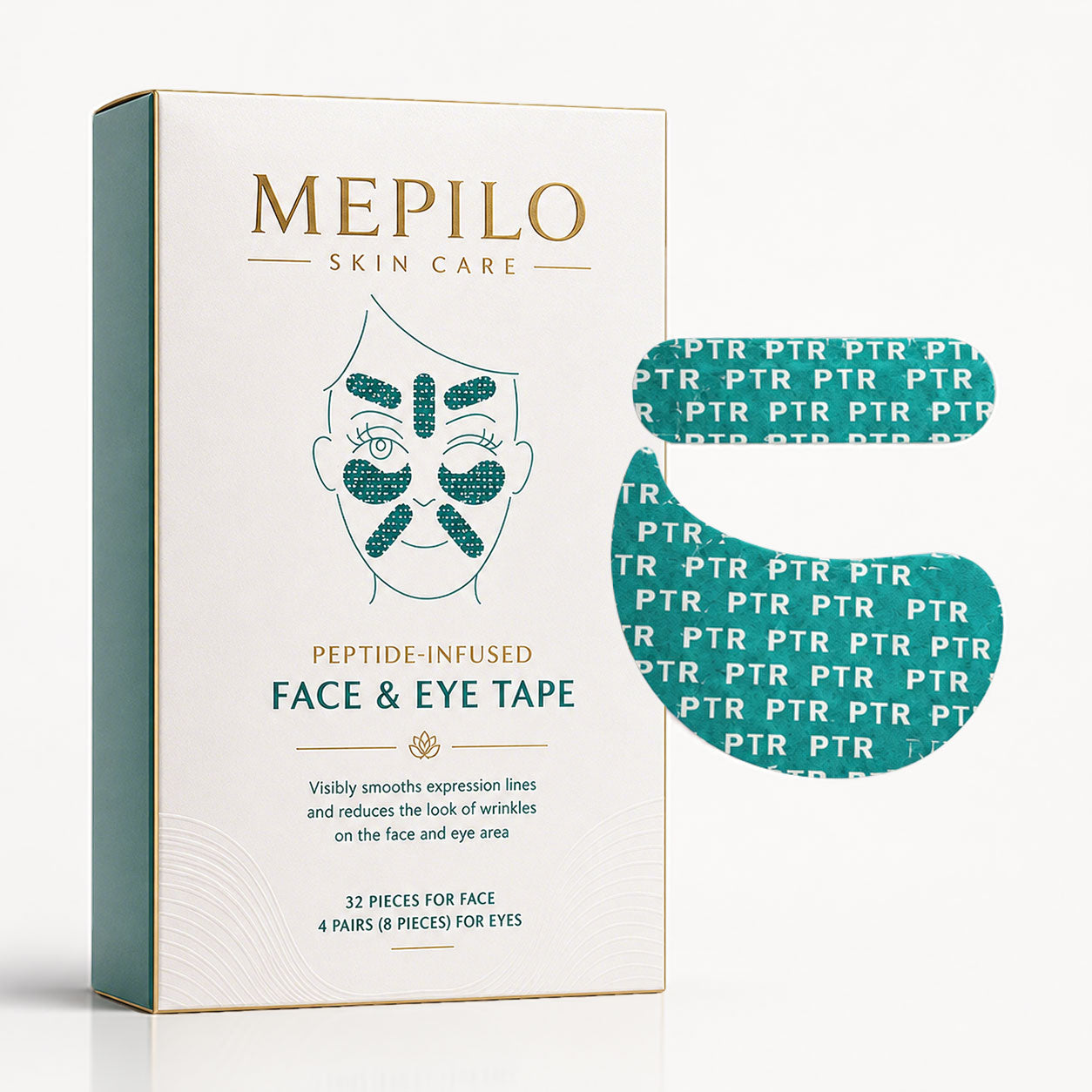 Radiance Révéler Peptide Face & Eye Tape