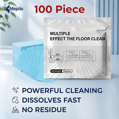 Floor Cleaning Tablets 100 Pack Multi Surface Cleaner Hardwood Laminate Tile RV Walls