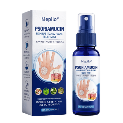 Mepilo® PsoriaMucin No-Rub Itch & Flake Relief Mist