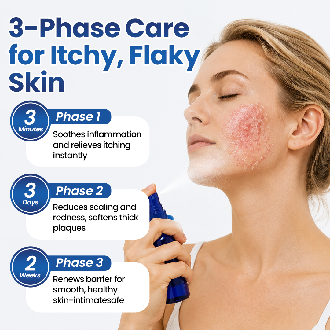 Mepilo® PsoriaMucin No-Rub Itch & Flake Relief Mist