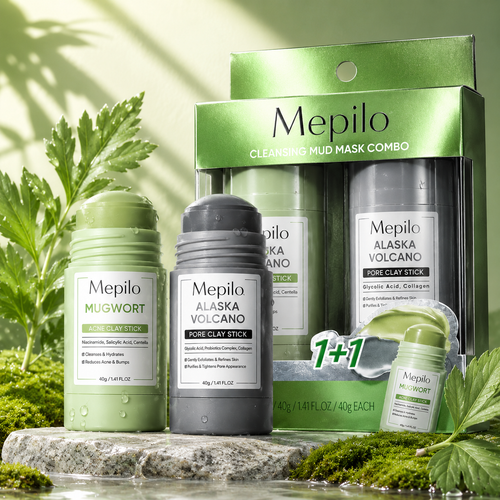 The Dual Clay System For Pores, Oil & Blemish-Prone Skin.