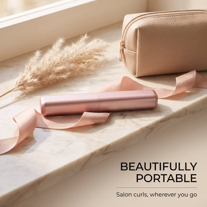 ✨Wireless Mini Hot Comb | Portable Bangs Straightener & Curler, No Heat Damage